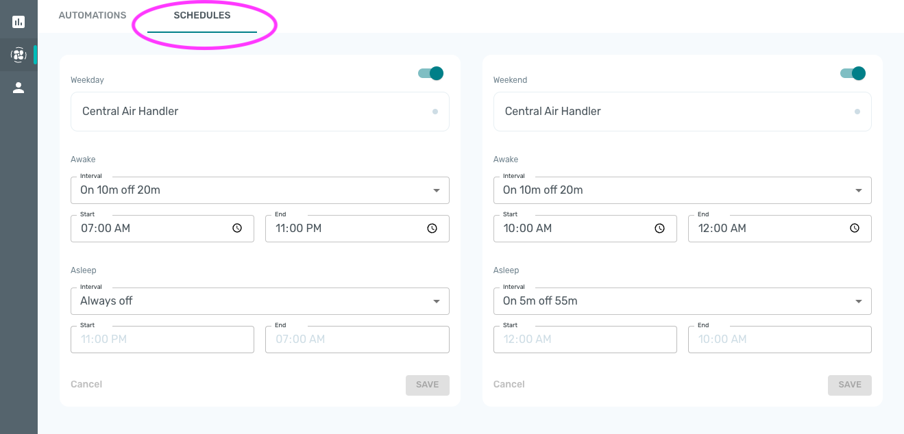 HAVEN-Portal_Automations-Editing-Schedules.png